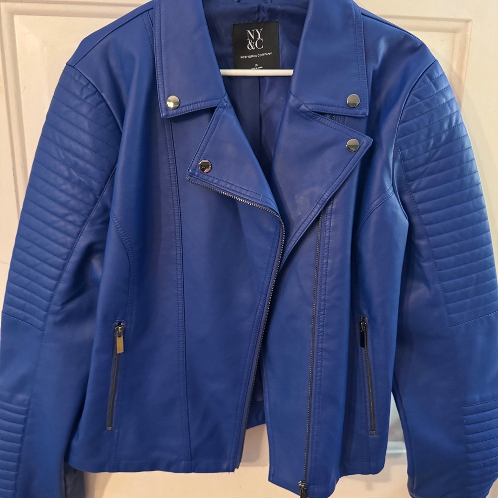 Faux Leather Moto inspired NY&CO